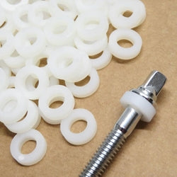 Dixon White Nylon Tension Rod Washer 10pk