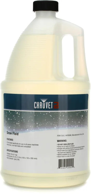 Chauvet DJ SJU Snow Fluid - 1 Gallon
