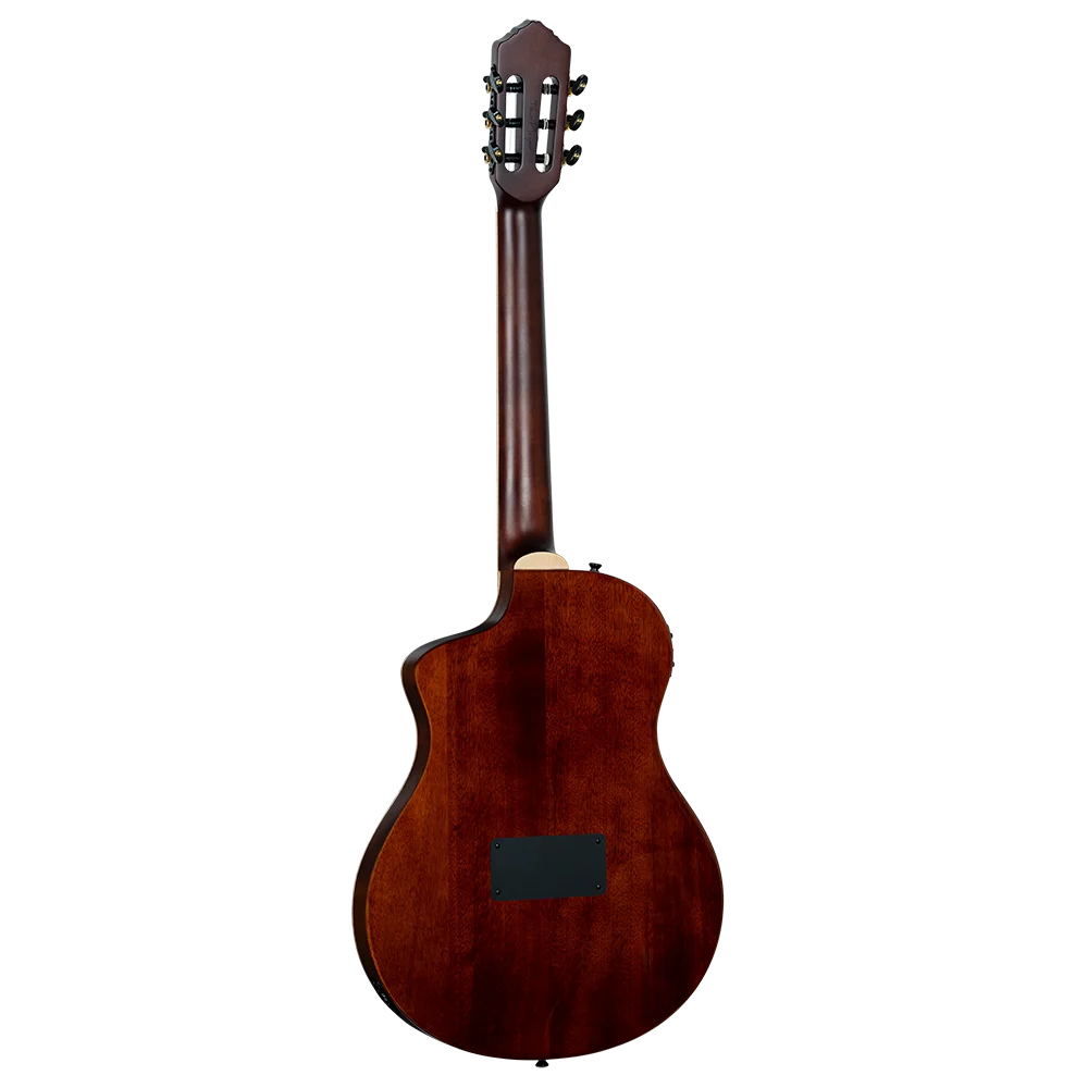 Ortega Tour Player Series Full Size Guitar Solid Okoume/ Acacia Burst