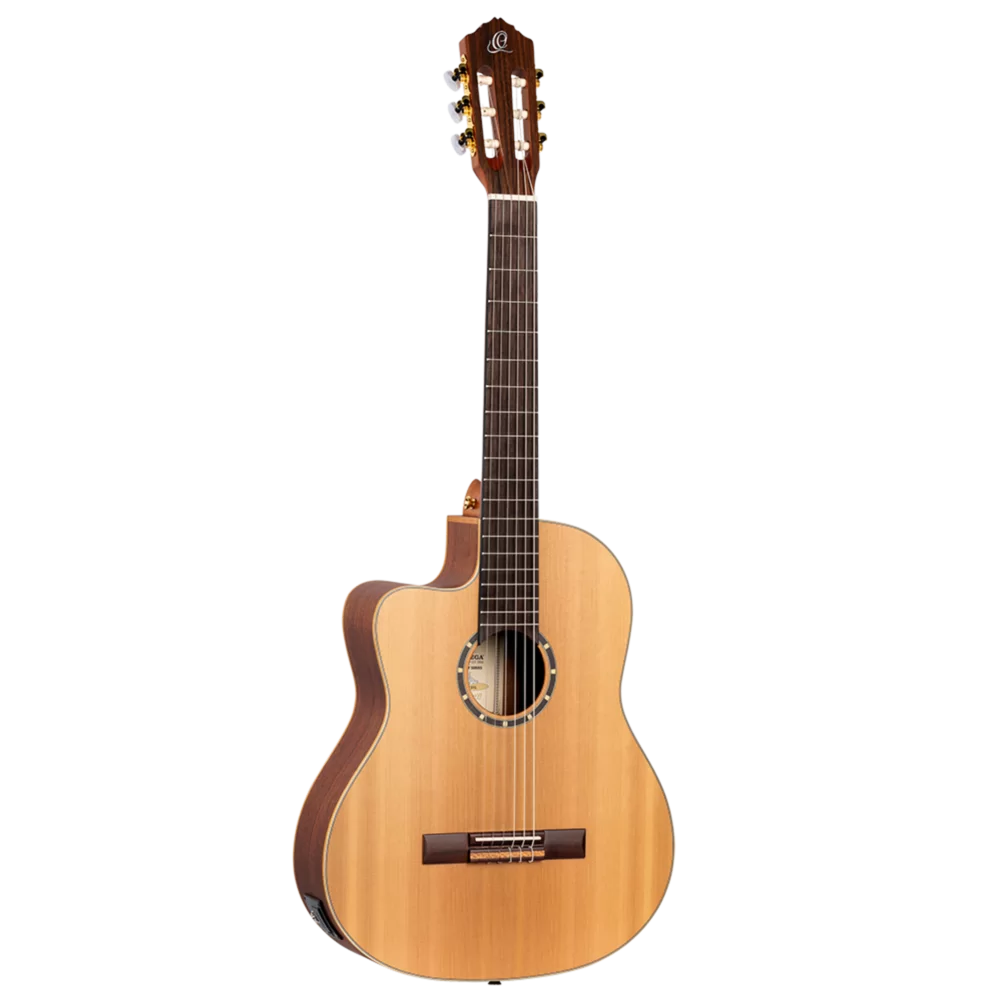 Ortega Family Series Pro Full Size Guitar Solid Cedar/ Mahogany Natural - RCE131L (Lefty)