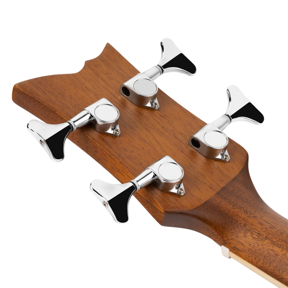 Ortega Acoustic Bass Deep Series 7 4-String Medium Scale Bass Spruce/ Mahogany Natural - D7CE-4