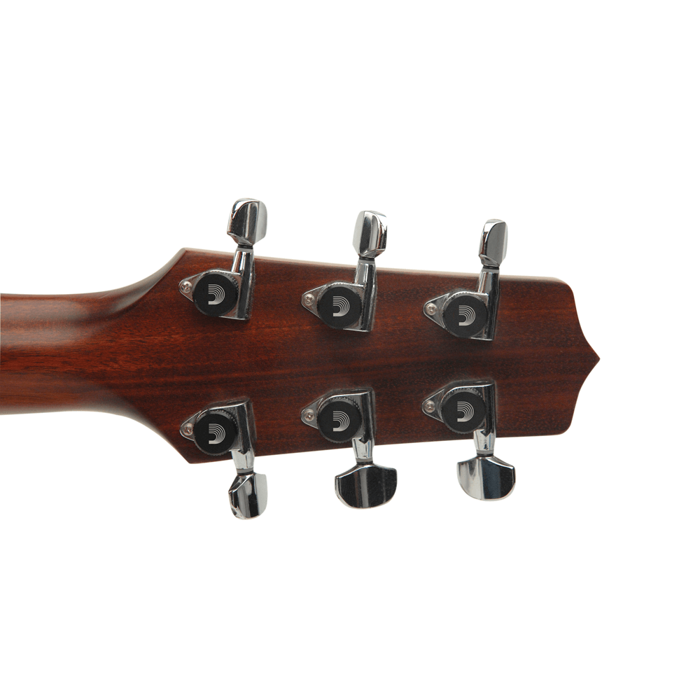 D'Addario Auto-Trim Locking Tuning Machines - 6 In-line