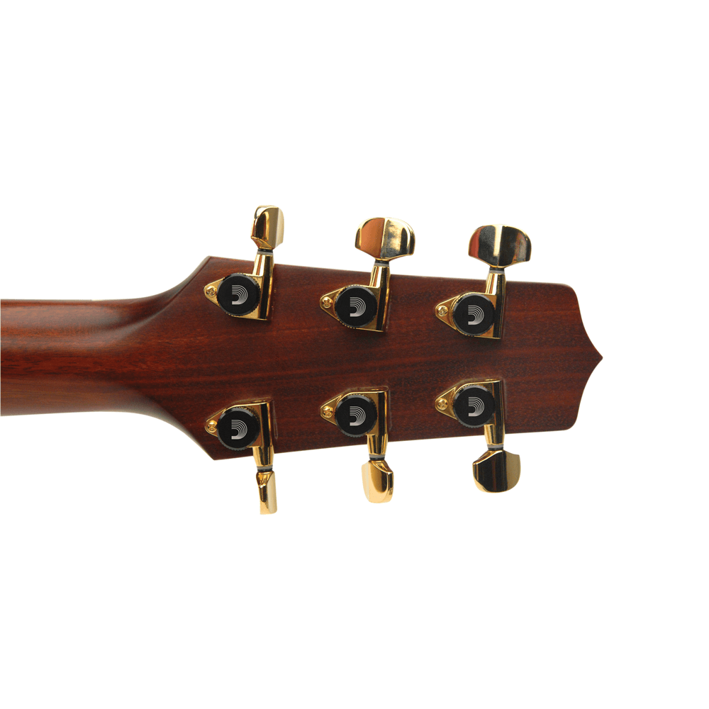 D'Addario Auto-Trim Locking Tuning Machines - 6 In-line