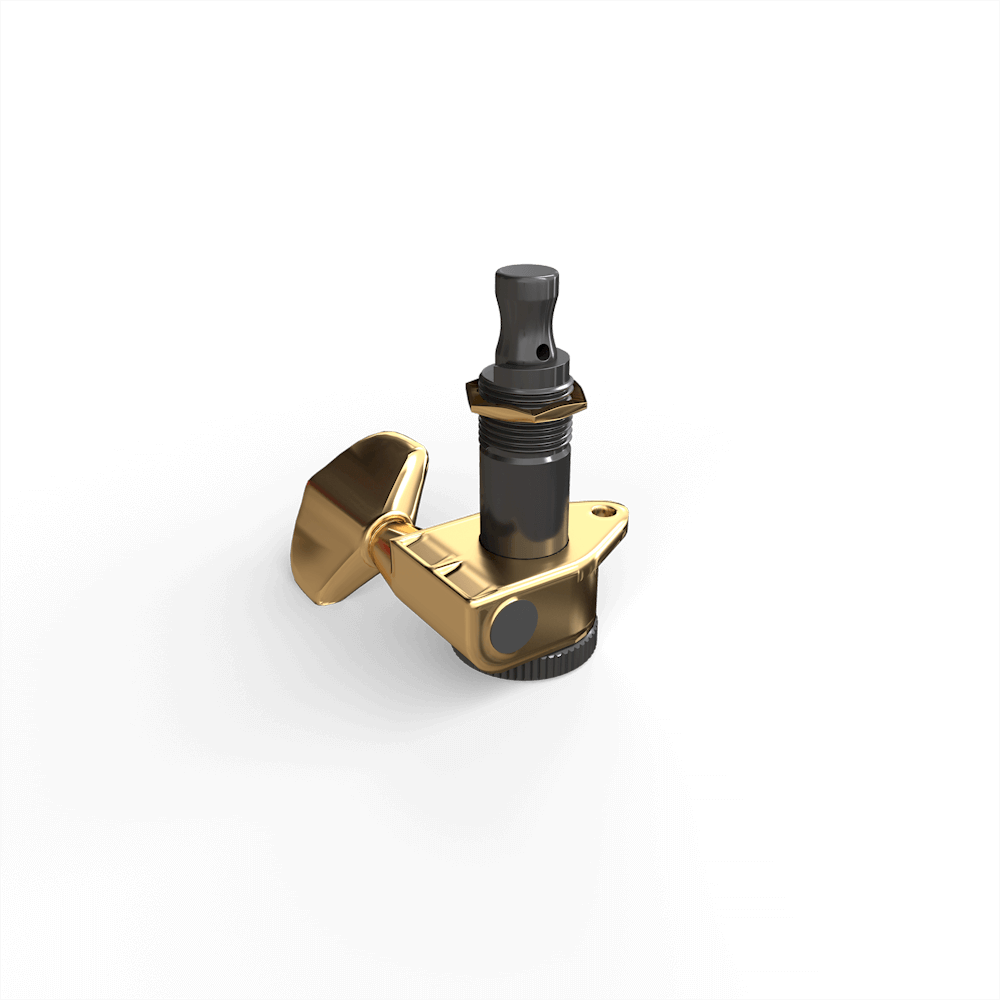 D'Addario Auto-Trim Locking Tuning Machines - 6 In-line