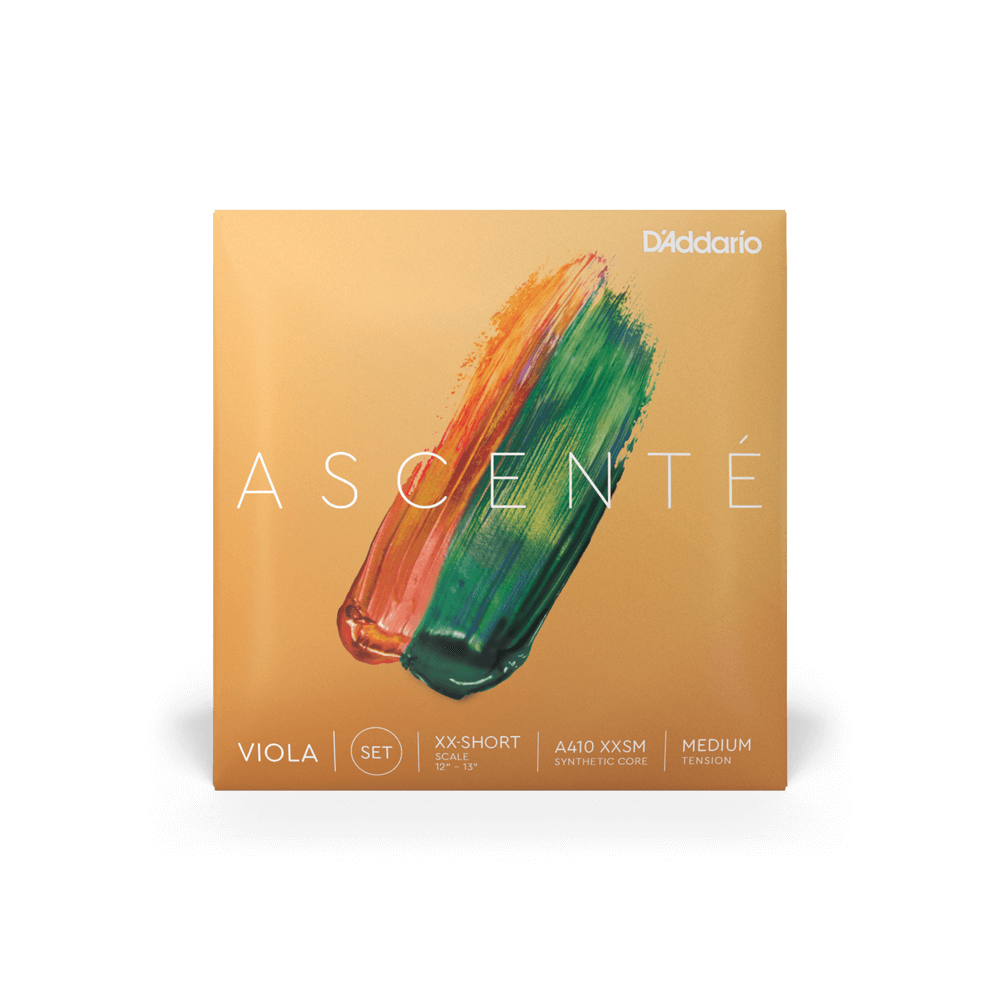 D'Addario A410 LM Ascente Viola String Set - Long Scale, Medium Tension