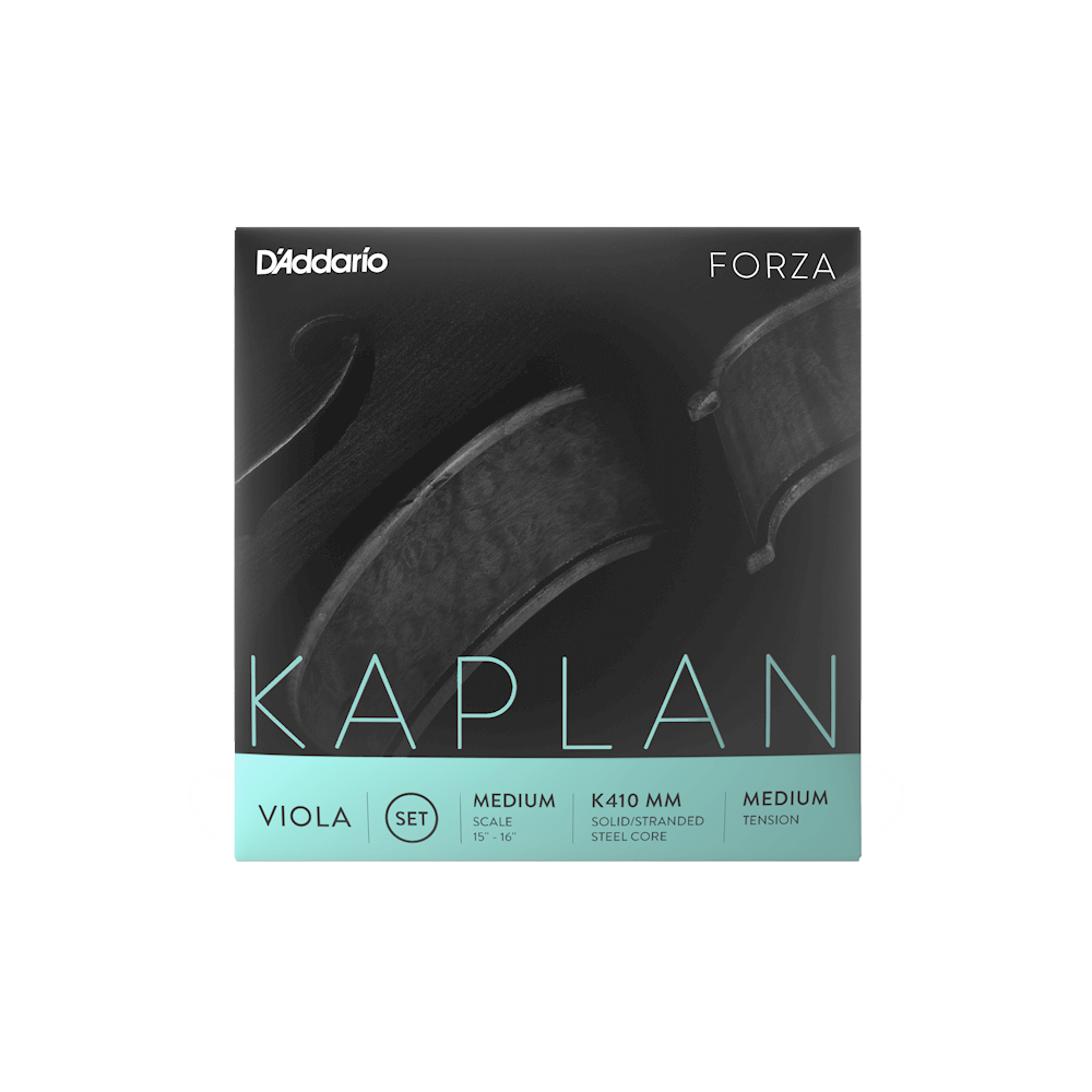 D'Addario K410 Kaplan Forza Viola String Set - Medium Scale