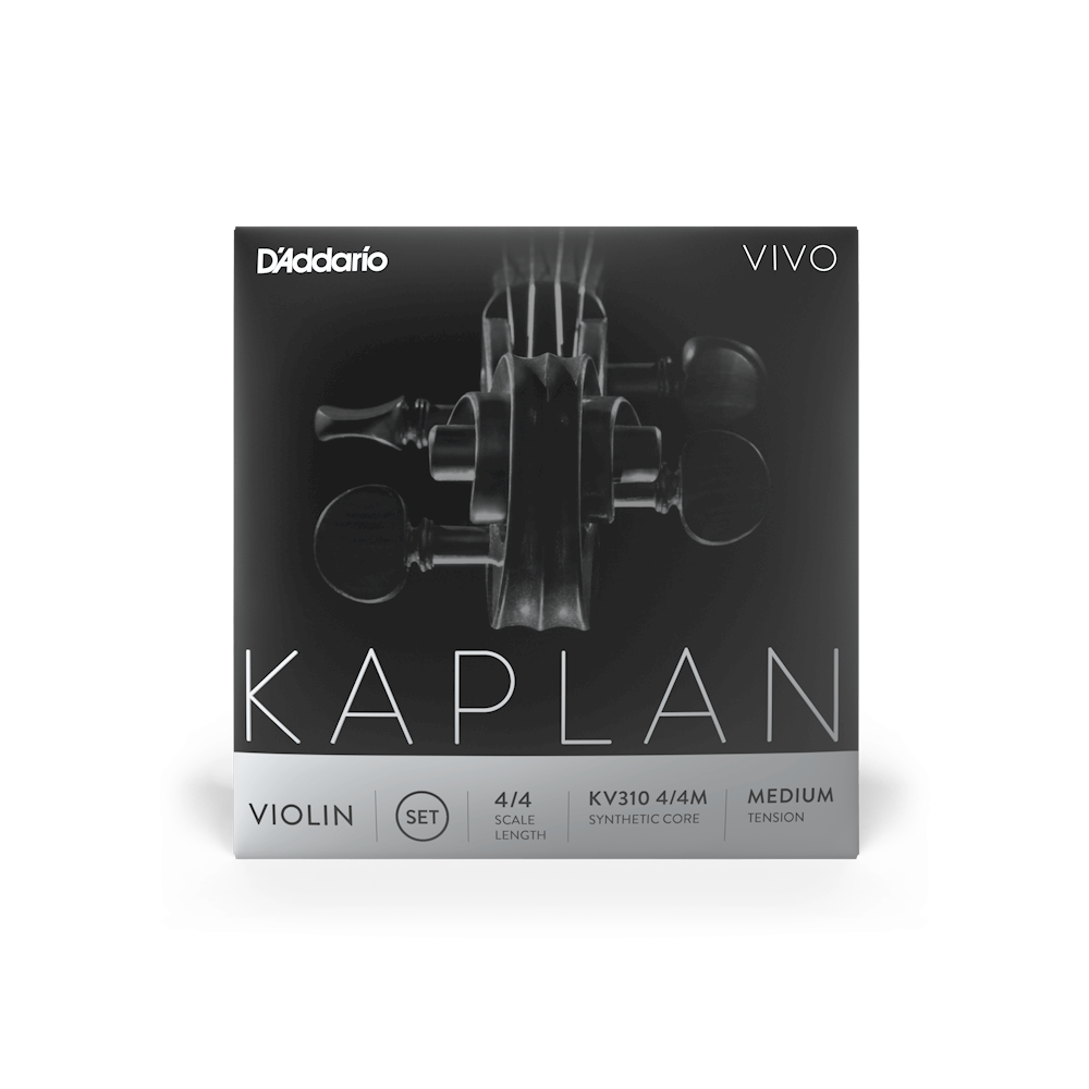 D'Addario KV310 Kaplan Vivo Violin String Set - 4/4 Size