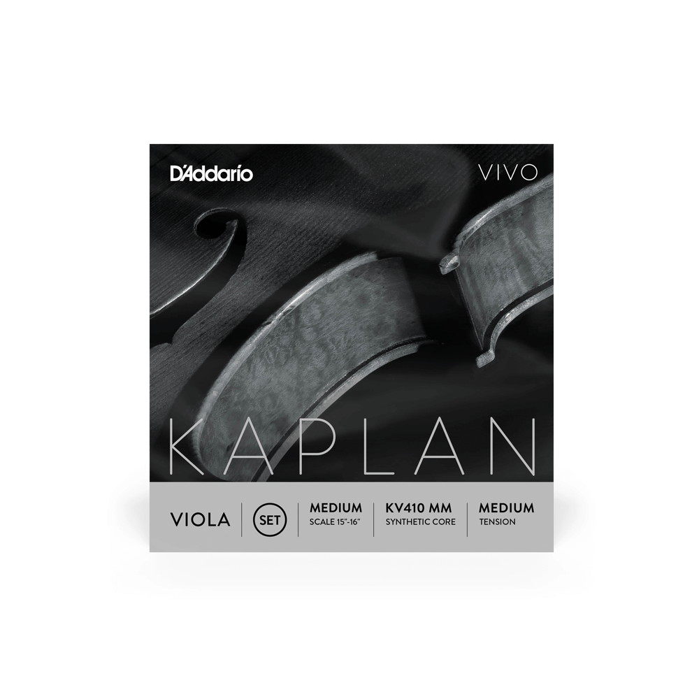 D'Addario KV410 Kaplan Vivo Viola String Set - Medium Scale