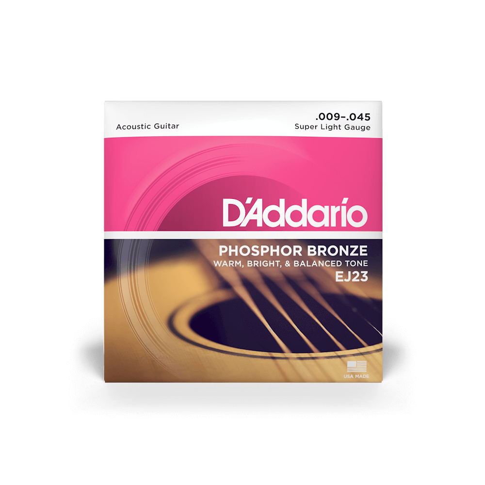 D'Addario Phosphor Bronze Acoustic Guitar Strings