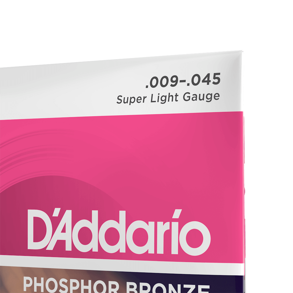 D'Addario Phosphor Bronze Acoustic Guitar Strings