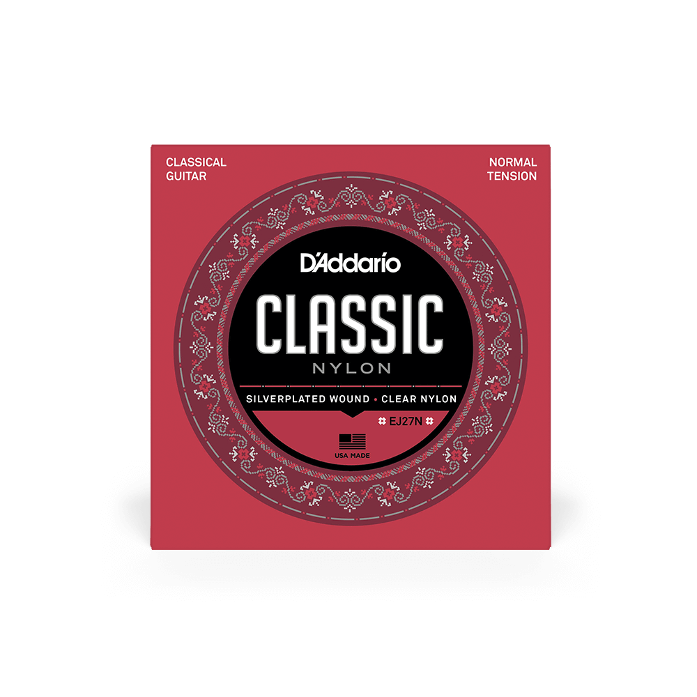 D'Addarío EJ27N Normal Tension - Nylon Student Classical Strings