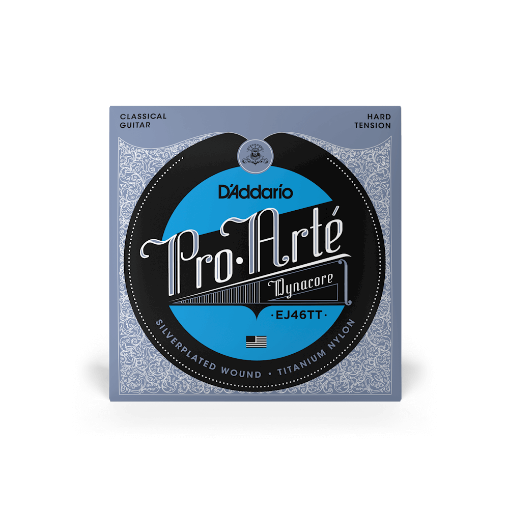 D'Addarío EJ46TT Hard Tension - Dynacore Classical Guitar Strings