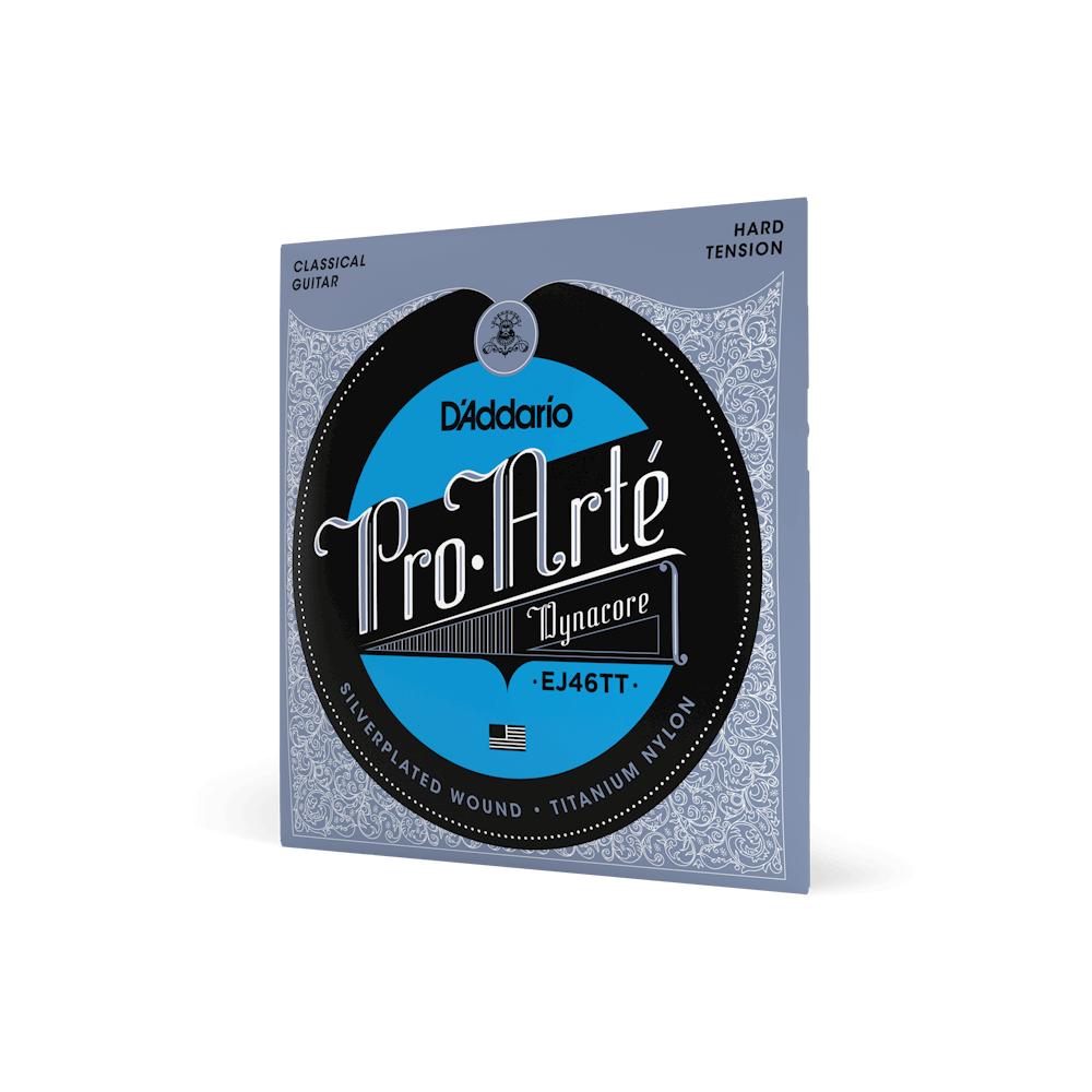 D'Addarío EJ46TT Hard Tension - Dynacore Classical Guitar Strings