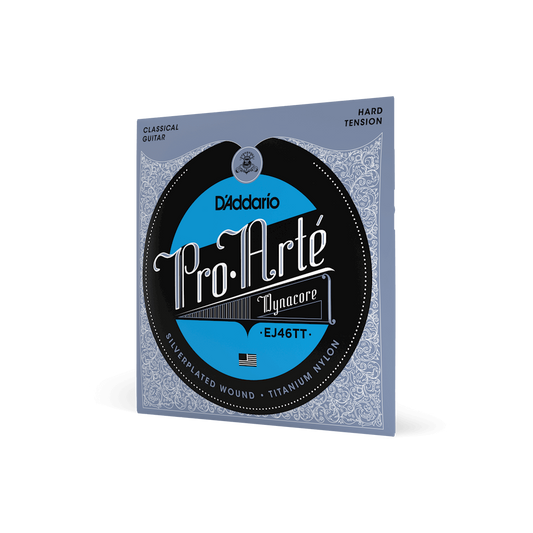 D'Addarío EJ46TT Hard Tension - Dynacore Classical Guitar Strings