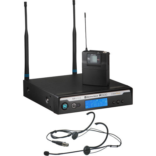 Electro-Voice R300-E Wireless Omnidirectional Headset Microphone System