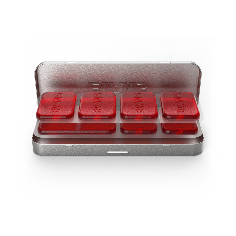 Evans EQ Pods Damper Gels - 7-pack