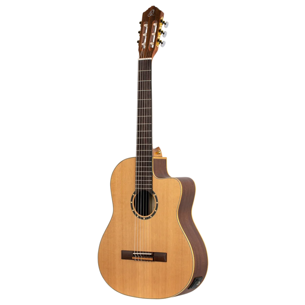 Ortega Family Series Pro Full Size Guitar Solid Cedar/ Mahogany Natural - RCE131