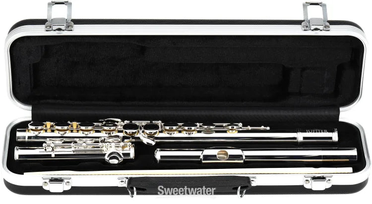 Jupiter JFL700A Standard Flute with Offset G Key System and Hidden Adjustment Screws
