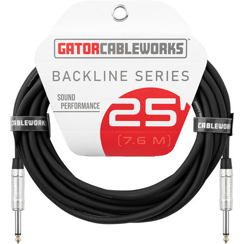 Gator Backline Series TS Speaker Cable (25')