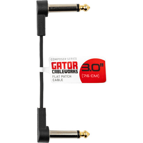 Gator Cableworks Composer Series Flat Patch Cable - 3 inch