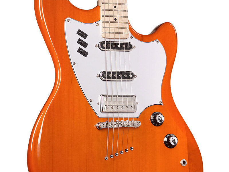 Guild Surfliner Solidbody Electric Guitar - Sunset Orange