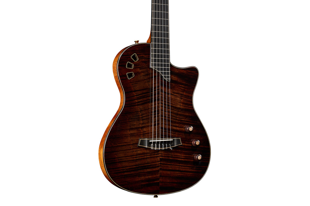 Cordoba Stage Artist Nylon-string Acoustic-electric Guitar - Habano Burst