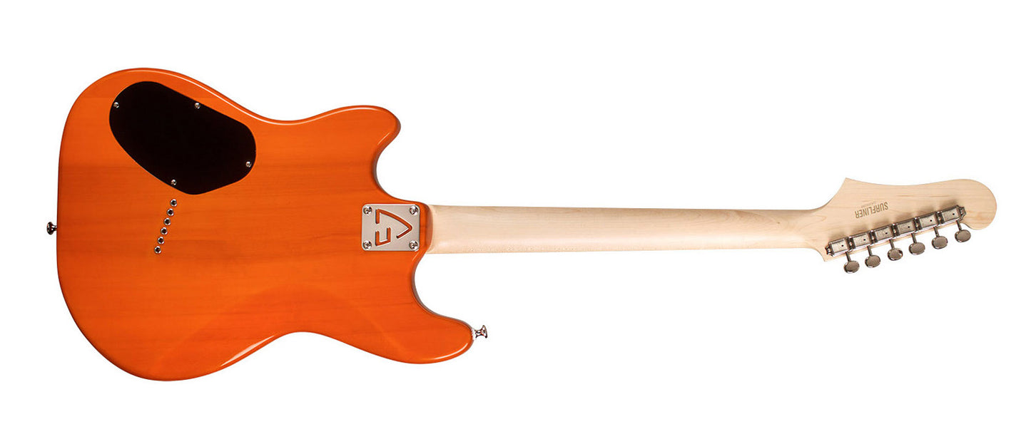 Guild Surfliner Solidbody Electric Guitar - Sunset Orange