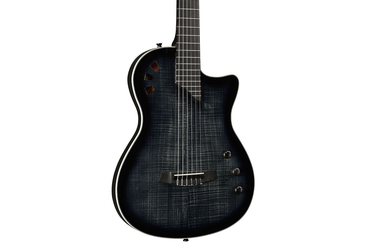 Cordoba Stage Nylon-string Acoustic-electric Guitar - Black Burst