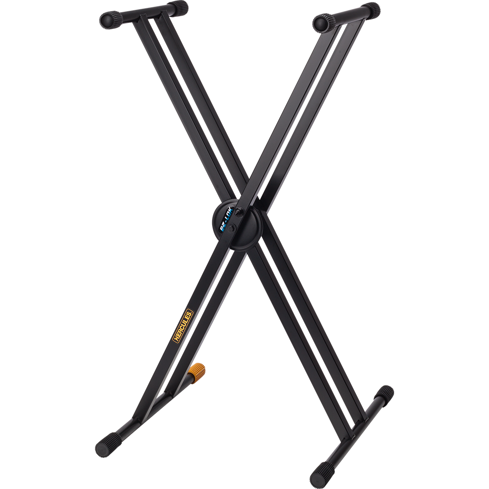 HERCULES EZ-LOK DOUBLE X KEYBOARD STAND - KS120B