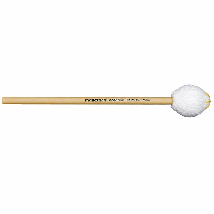 Malletech eMotion Series EM-HV Hard Vibraphone Mallet - Rattan