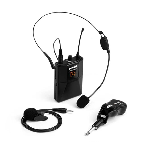 Gemini GMU-HSL100 Professional UHF Wireless Microphone System