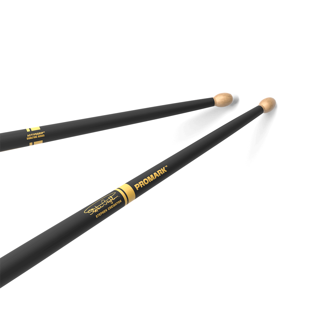 Promark Stephen Creighton Pipe Band Stick - ActiveGrip