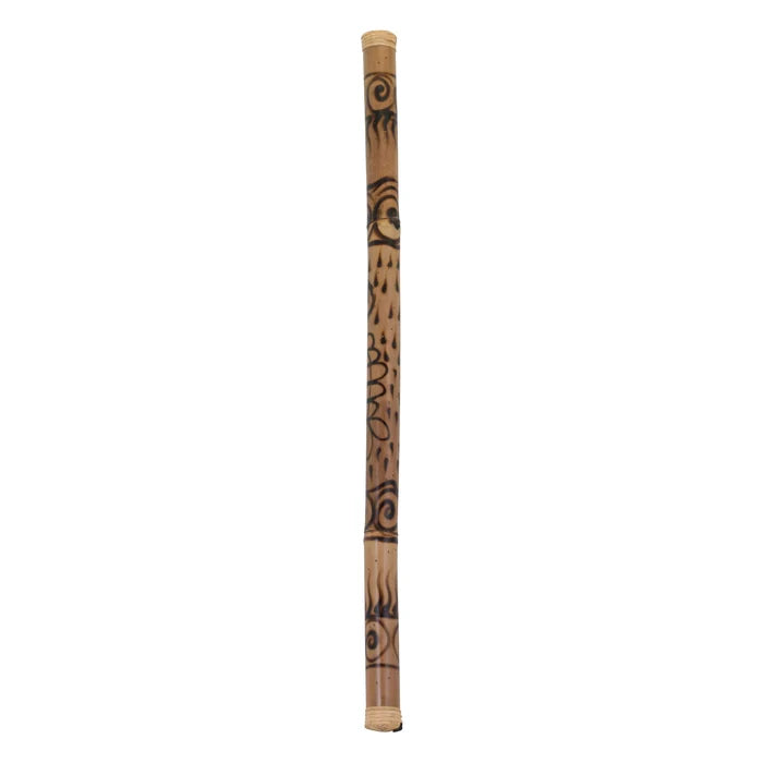 Pearl Bamboo Rainstick Burned Finish
