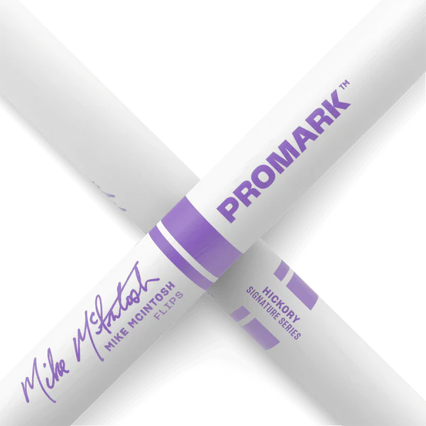 Promark Mike McIntosh Signature Flips Marching Tenor Sticks Wood Tip