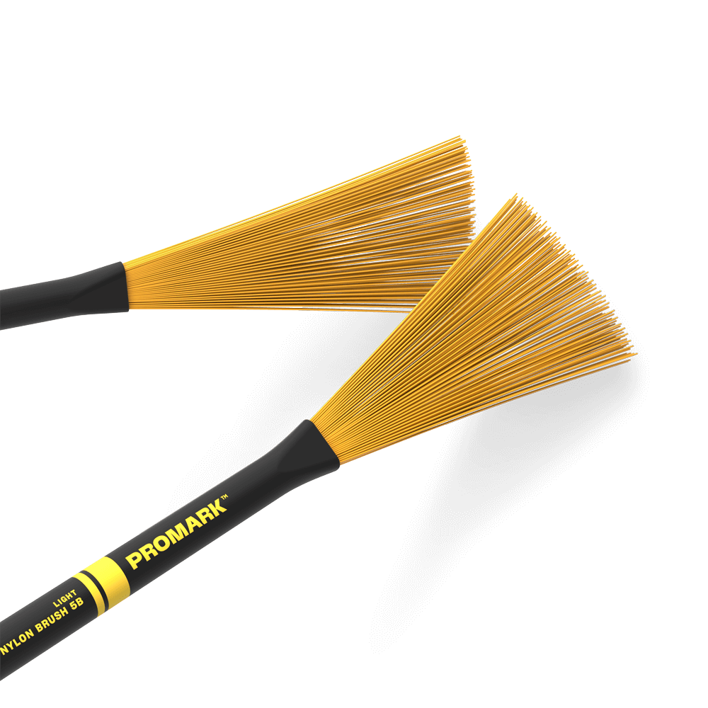 Promark Light Nylon Brushes 5B Yellow