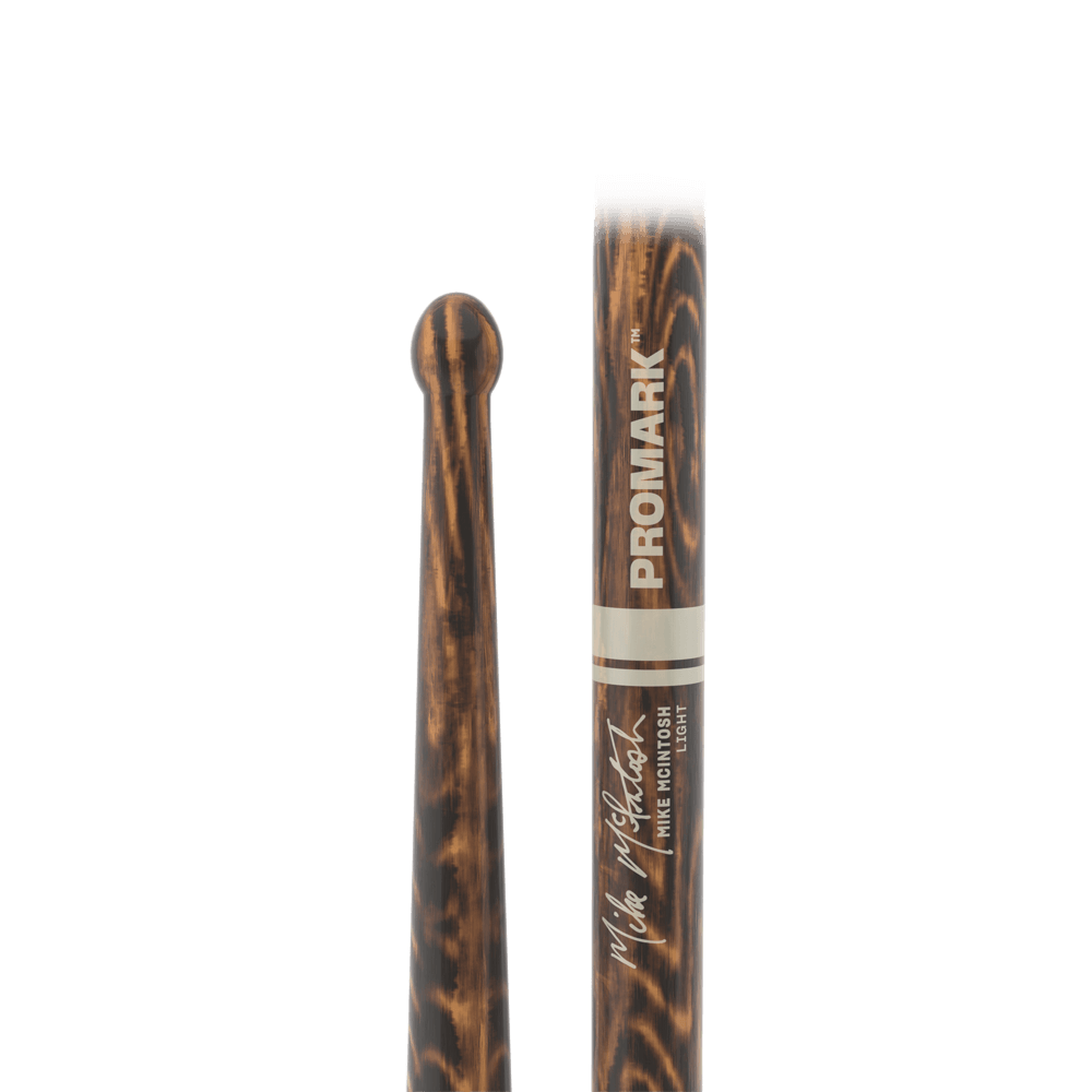 Promark Mike McIntosh Light FireGrain Marching Snare Drumsticks