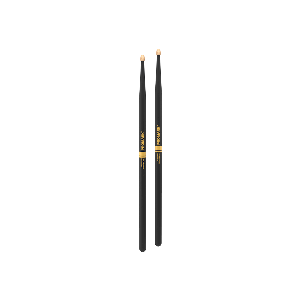 Promark Rebound R5AAG 5A ActiveGrip Acorn Tip Drumsticks
