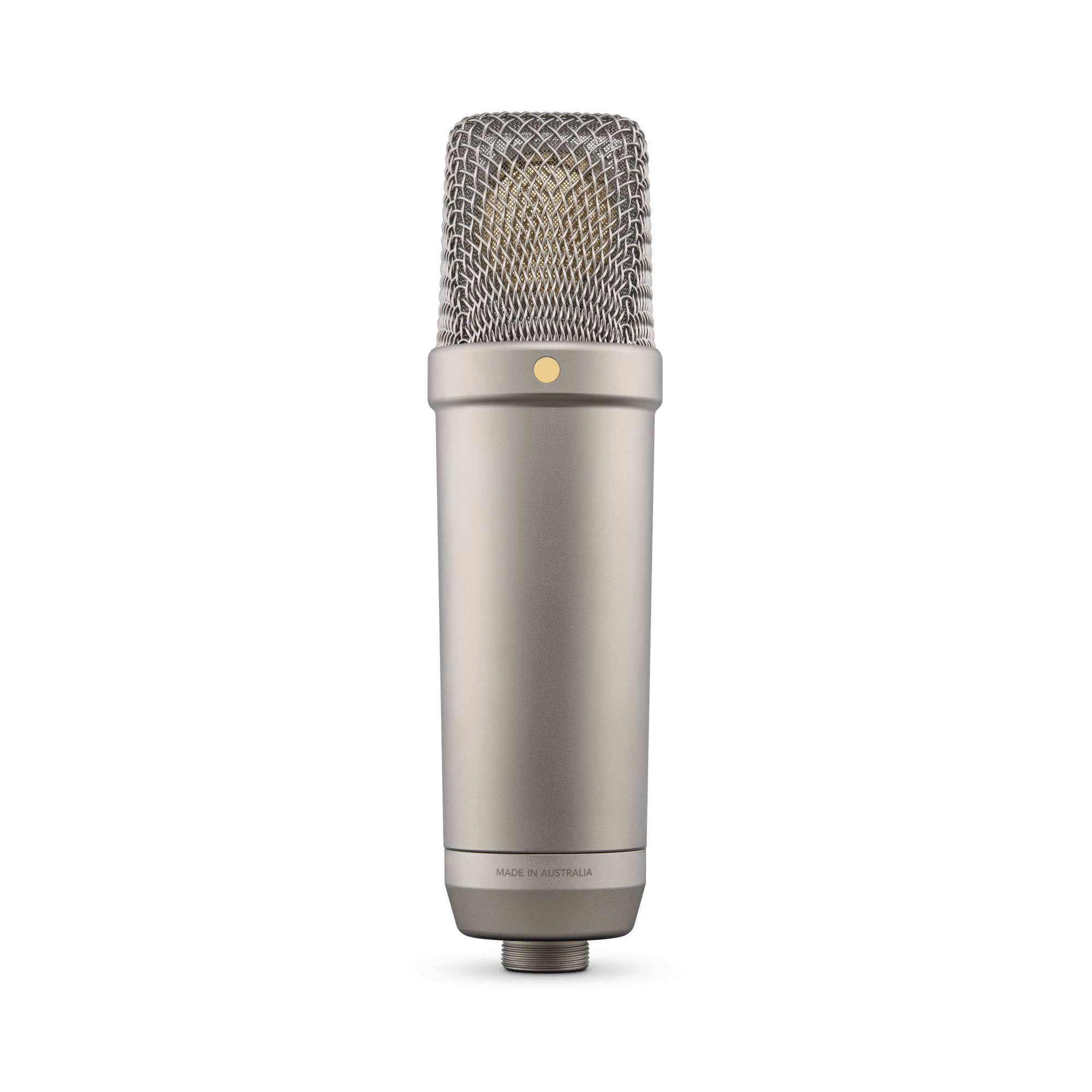 Rode NT1 5th Generation Condenser Microphone with SM6 Shockmount and Pop Filter - Silver