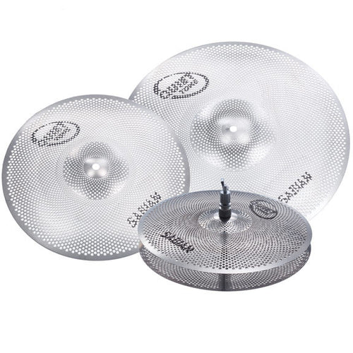 Sabian Quiet Tone Practice Cymbal Set (13/14/18)