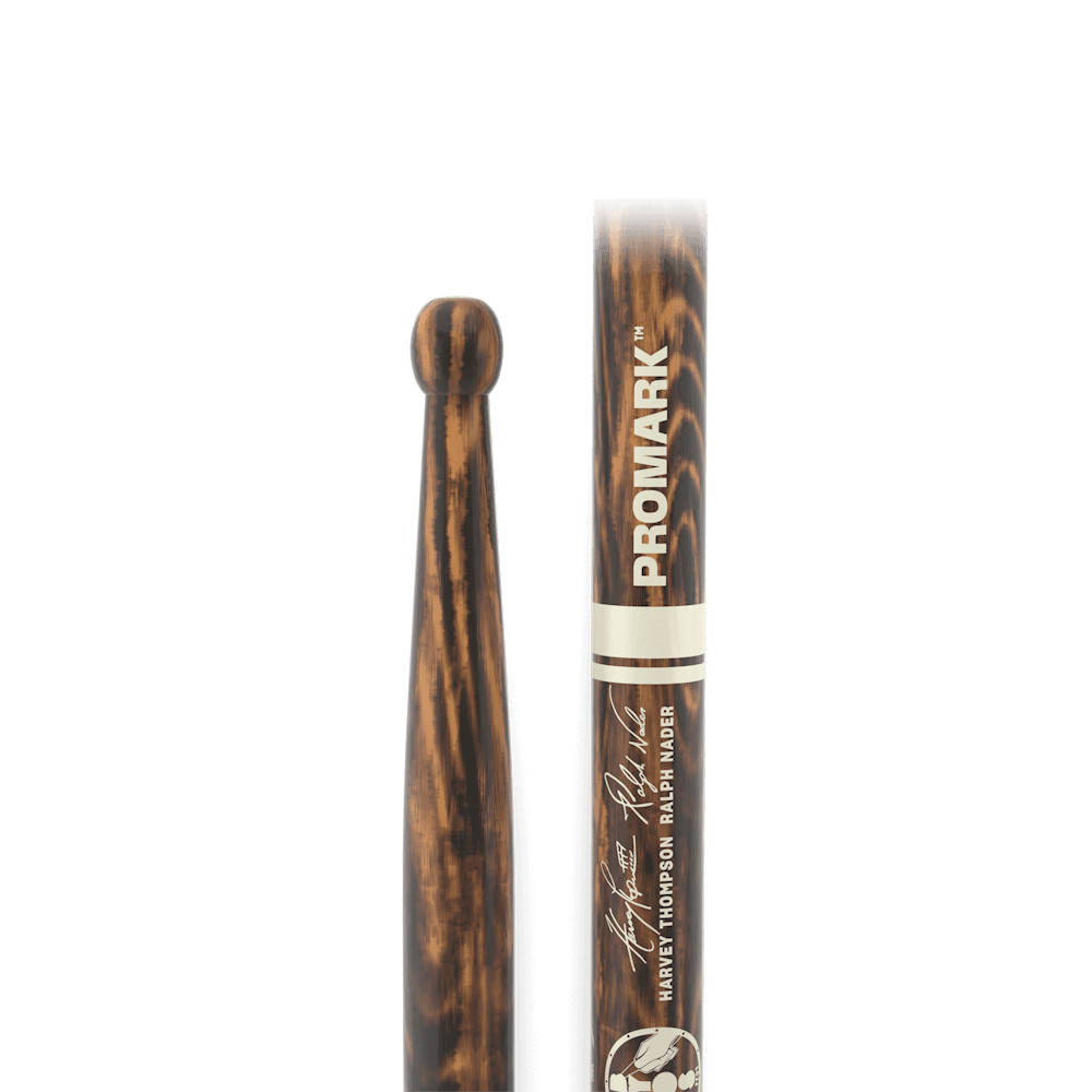 Promark BYOS Lacquered FireGrain Marching Snare Drumsticks