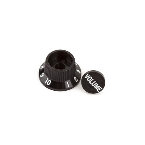 Knob Assembly - Fender, S-1 Switch, Stratocaster, Black