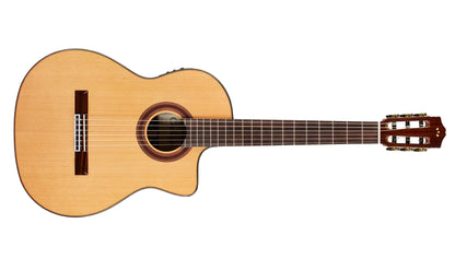 Cordoba C7-CE Nylon String Acoustic-electric Guitar - Cedar