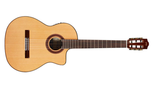 Cordoba C7-CE Nylon String Acoustic-electric Guitar - Cedar