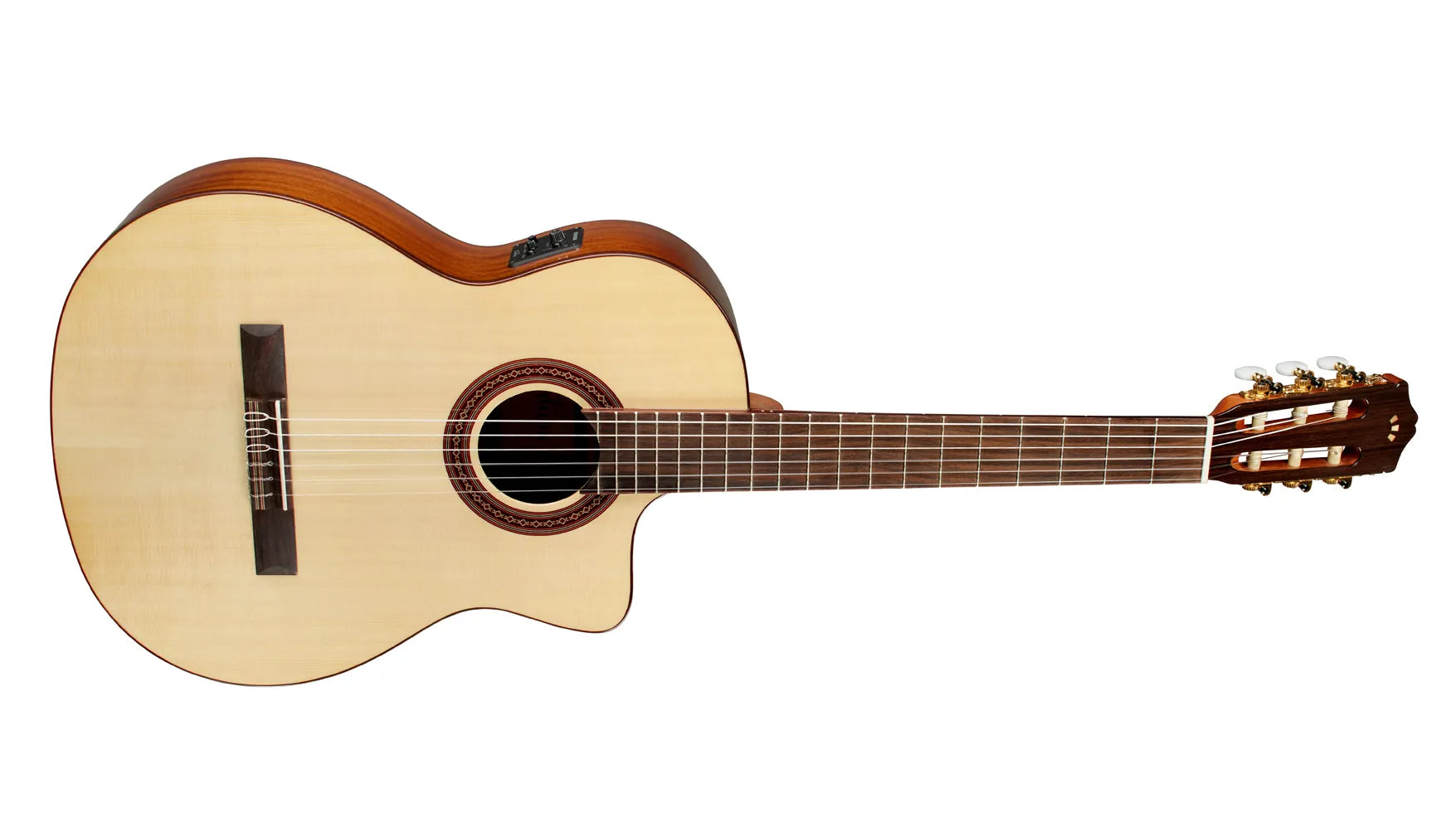 Cordoba C5-CE Nylon-string Acoustic-electric Guitar - Natural Spruce