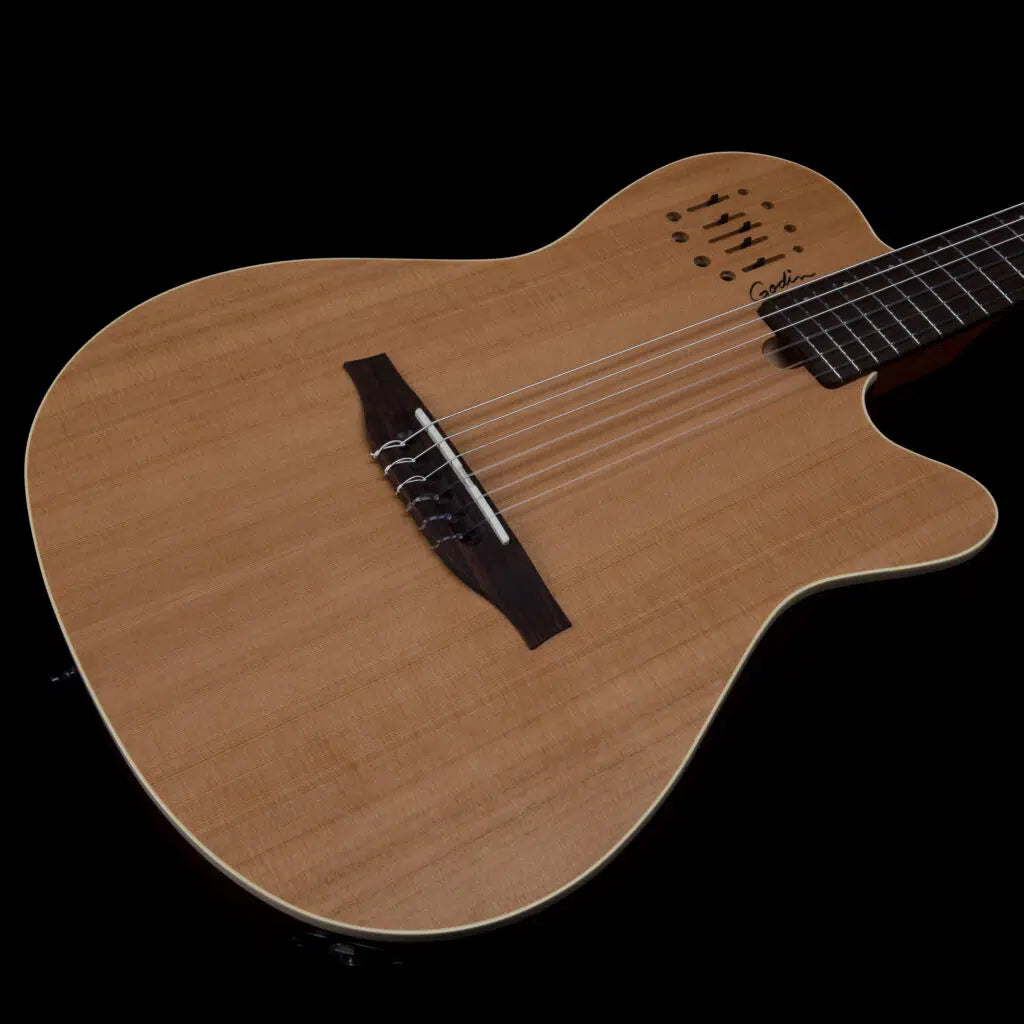 Godin MultiAc Nylon Encore Acoustic-Electric Guitar - Natural Semi-Gloss