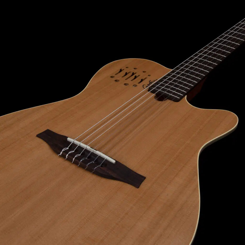 Godin MultiAc Nylon Encore Acoustic-Electric Guitar - Natural Semi-Gloss
