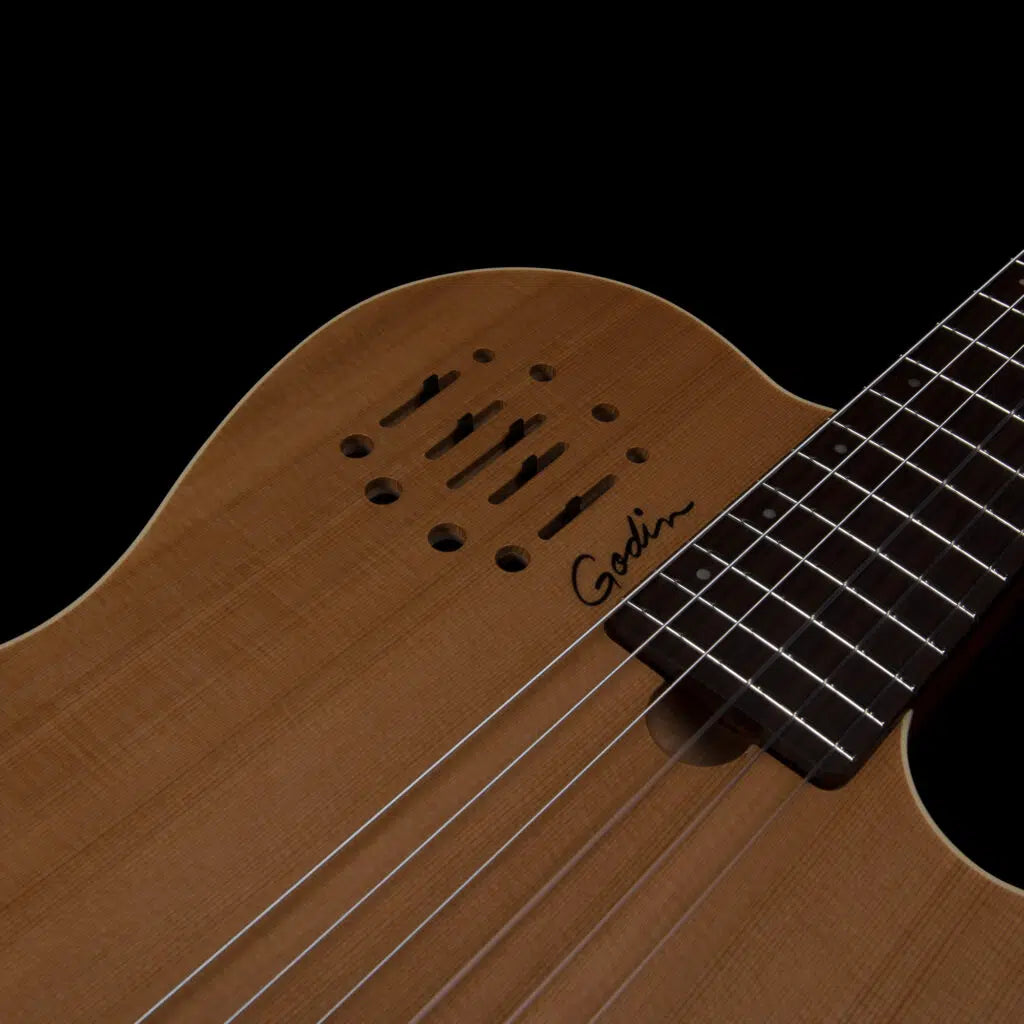 Godin MultiAc Nylon Encore Acoustic-Electric Guitar - Natural Semi-Gloss
