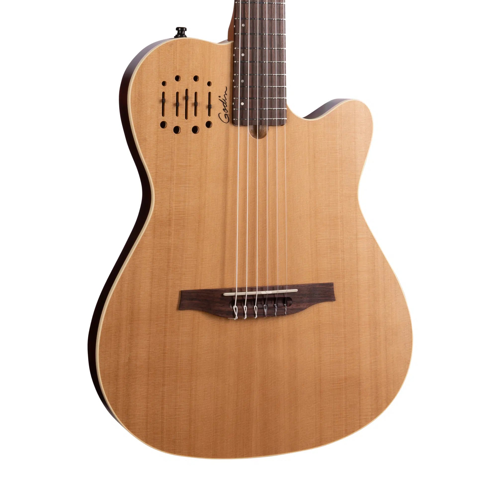 Godin MultiAc Nylon Encore Acoustic-Electric Guitar - Natural Semi-Gloss
