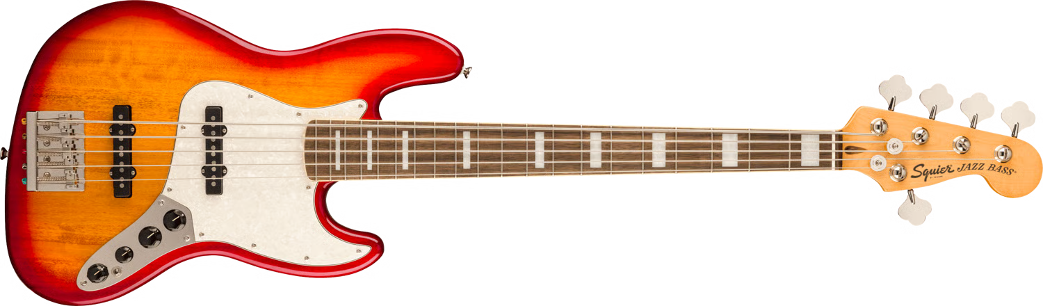 Squier Classic Vibe™ Active '70s Jazz Bass® V - Sienna Sunburst