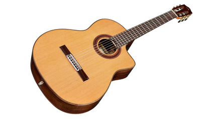 Cordoba C7-CE Nylon String Acoustic-electric Guitar - Cedar
